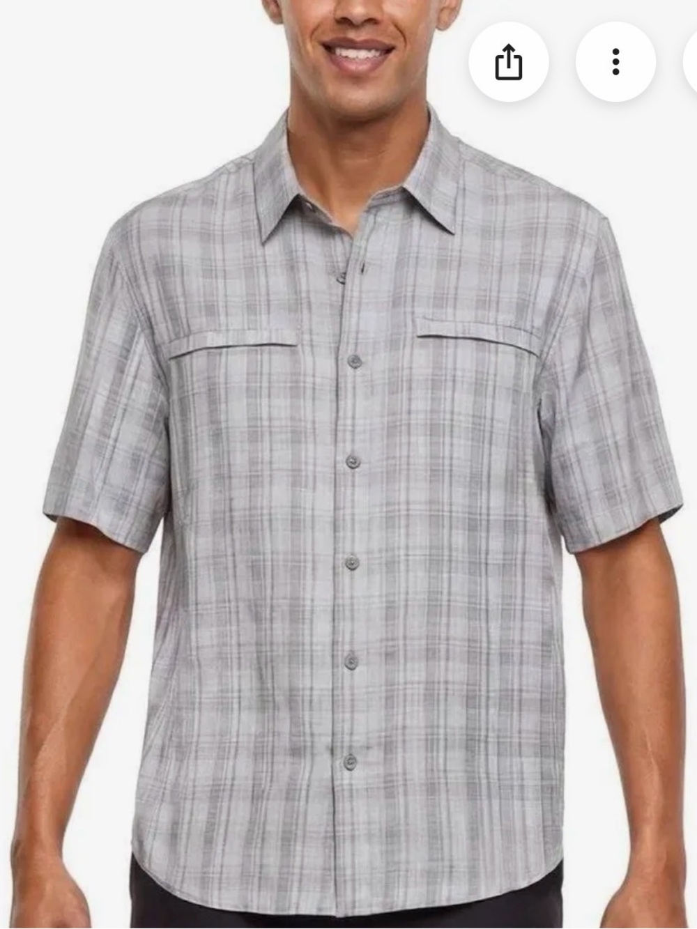 Orvis Men’s Short Sleeve Tech Shirt UPF 30+ Quick Dry Moisture Wicking Size S